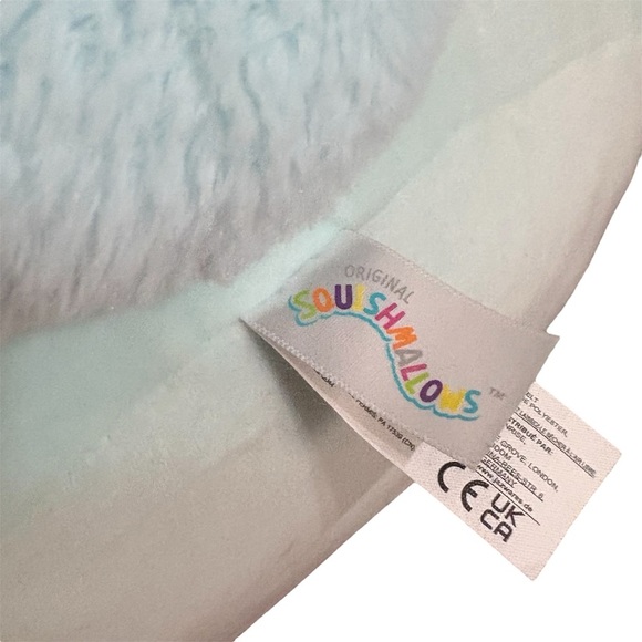 Banks the Blue Badger Squishmallow 16” Pillow In Great Condition! - Picture 5 of 6